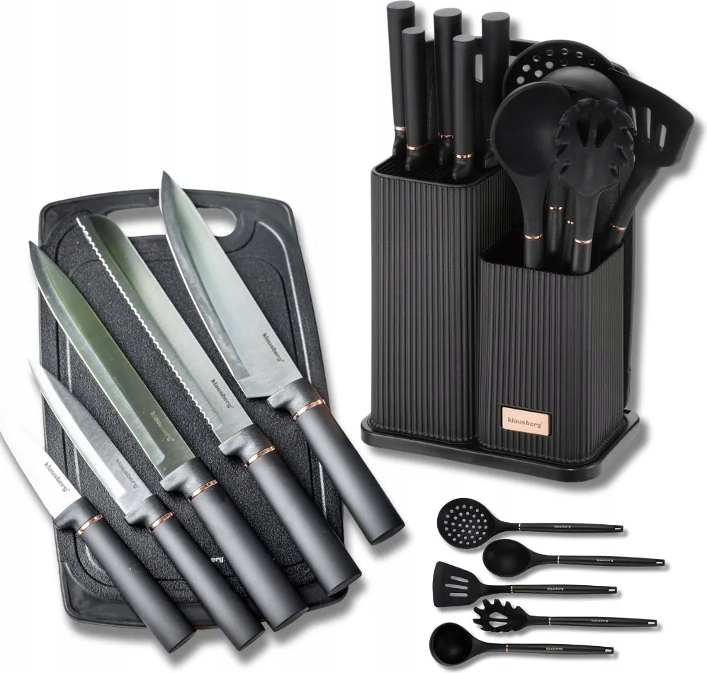 Kés Készlet blokkban 5 késből álló készlet Konyhai Eszközök Vágódeszka