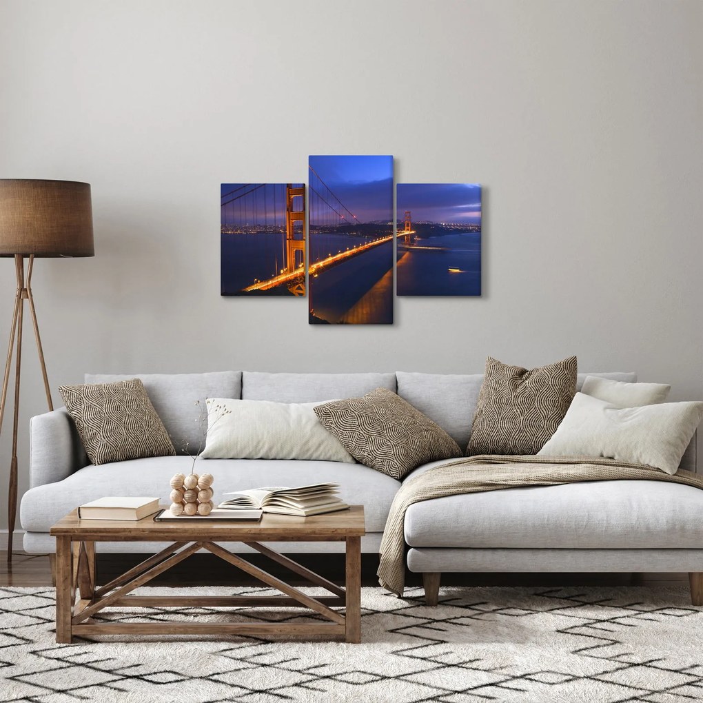 Kép - Golden Gate híd (90x60 cm)