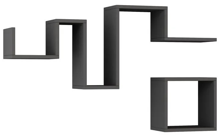 Fali polc Follow - Anthracite