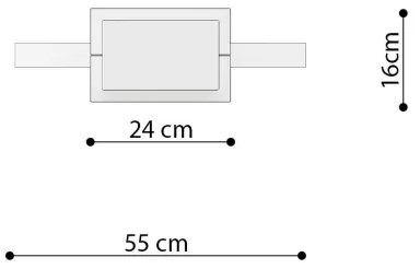 Thoro TH.221 - LED Csillár zsinóron RIO LED/30W/230V CRI95 4000K átm. 55 cm arany