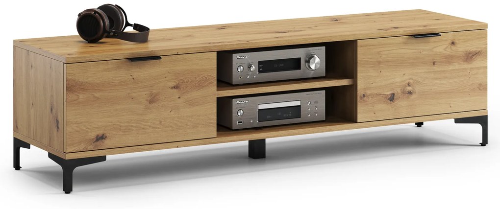 Mazzoni LANA RTV-150 TV-állvány Artisan Tölgy - TV-ÁLLVÁNY NAPPALIBA/SZOBÁBA