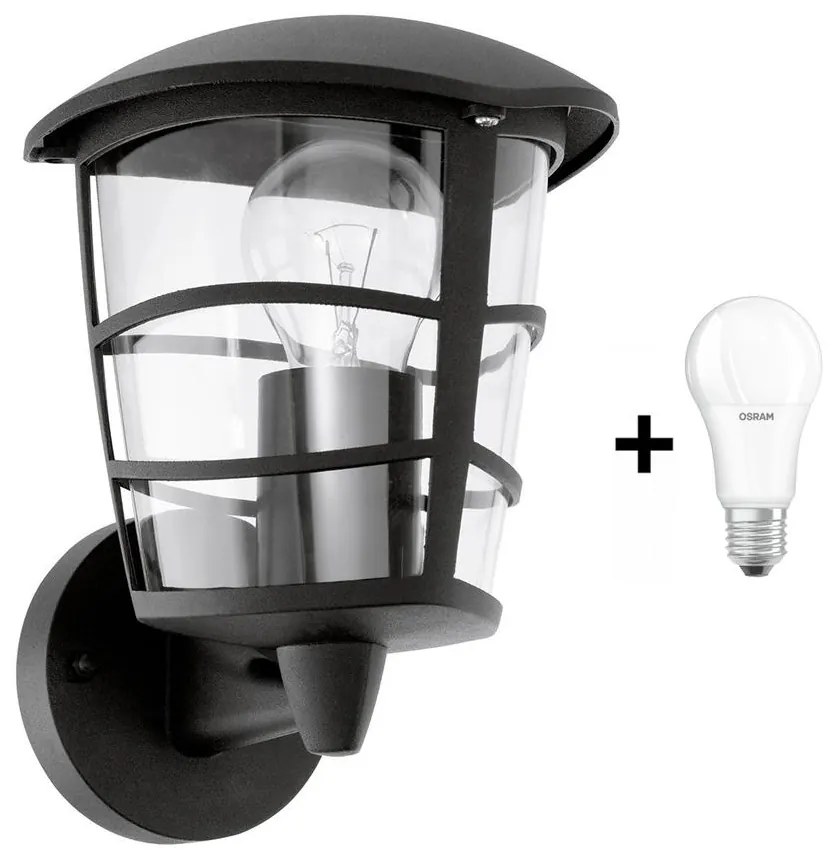 Eglo Eglo 93097 - LED Kültéri fali lámpa ALORIA 1xE27/8,5W/230V IP44 EG93097