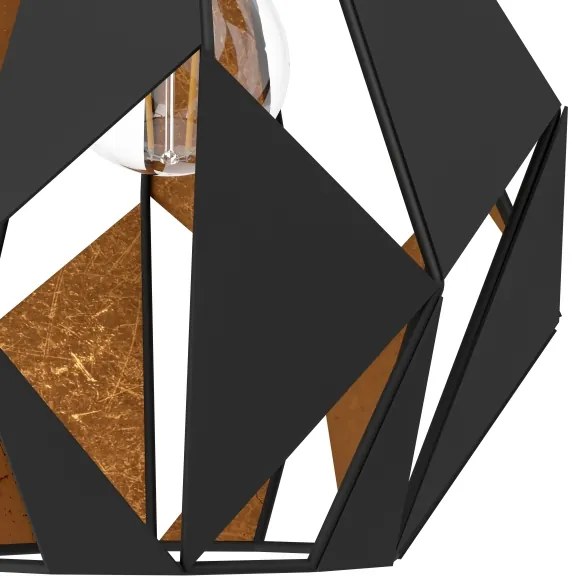 Eglo 49992 - Fali lámpa CARLTON 1 1xE27/60W/230V