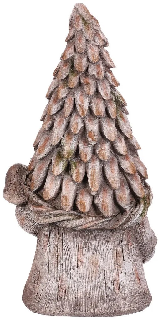 Kerti dekoráció törpe Gomba, szürke, 25 x 19 x 49cm