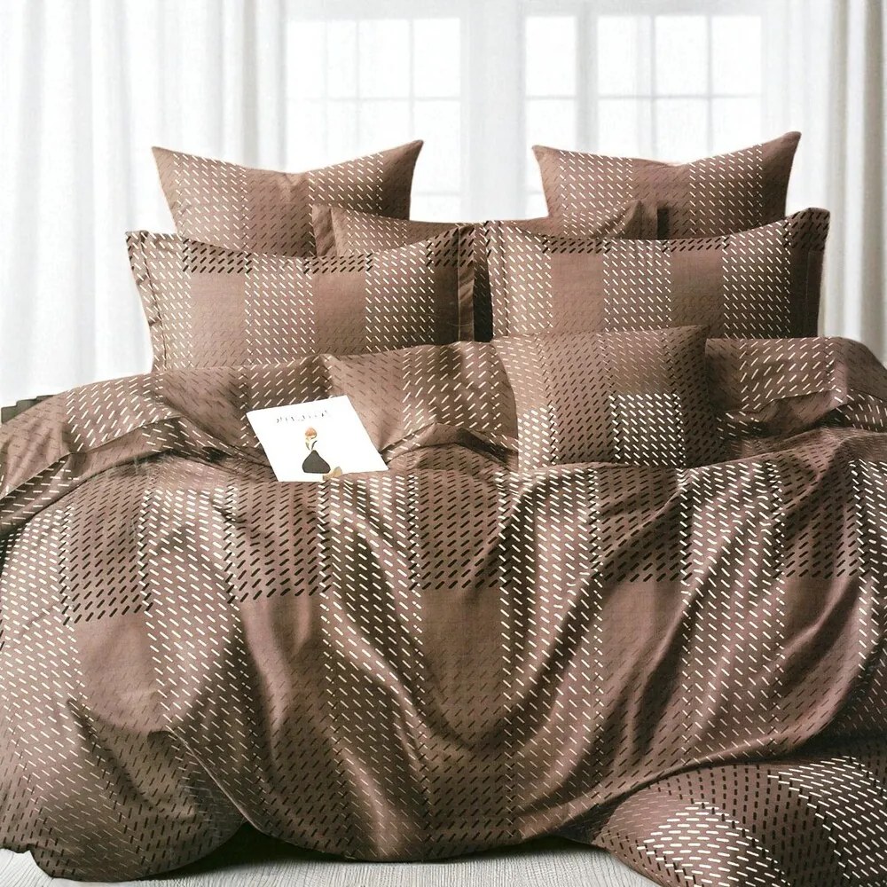 Homa ALEVA MODERN 3 részes flanel ágynemű 140x200 cm