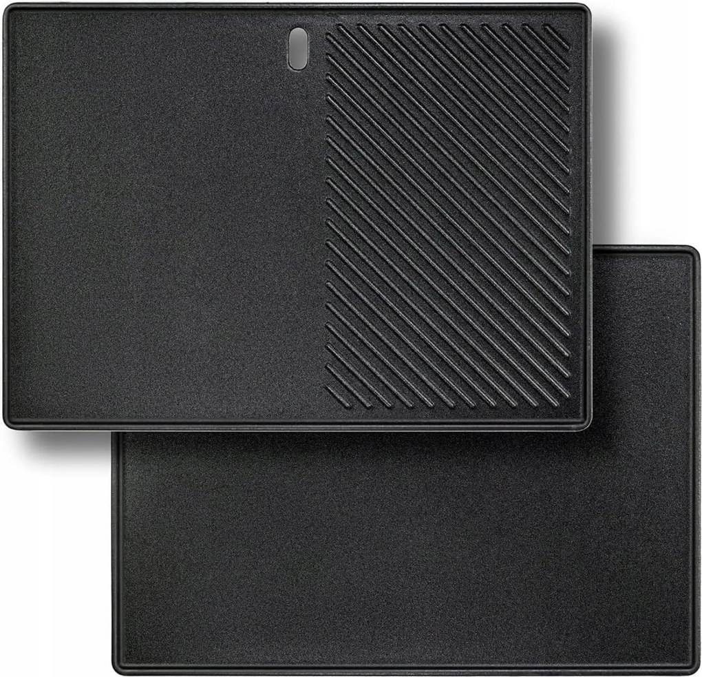 Öntöttvas Grilllap Téglalap alakú 43,5x31 cm Vastag 1,2cm Masszív Erős