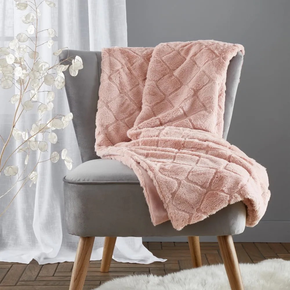 Takaró 130x170 cm Cosy Diamond - Catherine Lansfield