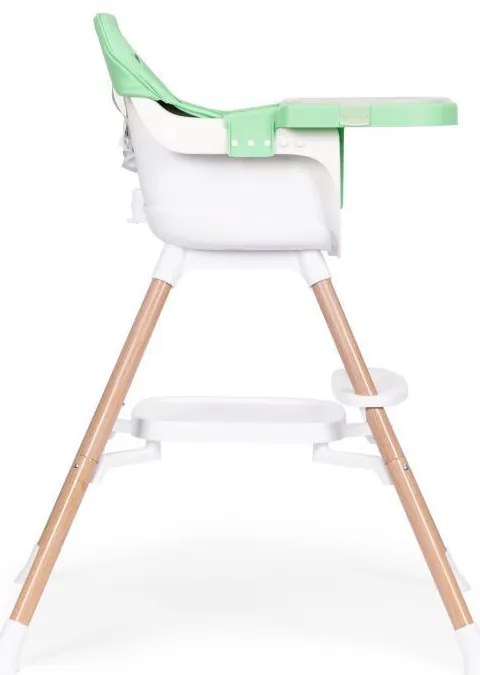 Gyerek etetőszék 2 az 1-ben zöld