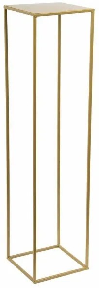 Virágállvány 100x24 cm arany színben