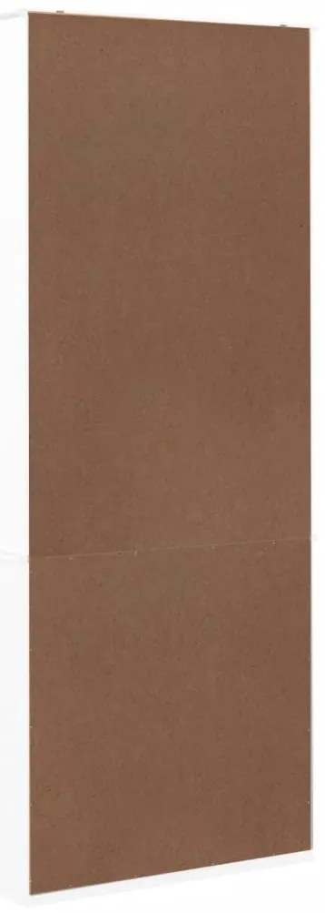 ALTA fehér tömör fenyőfa fiókos könyvszekrény 77x35x186,5 cm