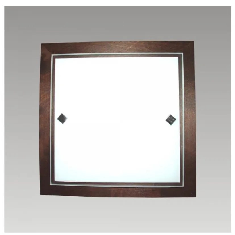 PREZENT 93141 - ZORBA mennyezeti lámpa 2xE27/60W wenge