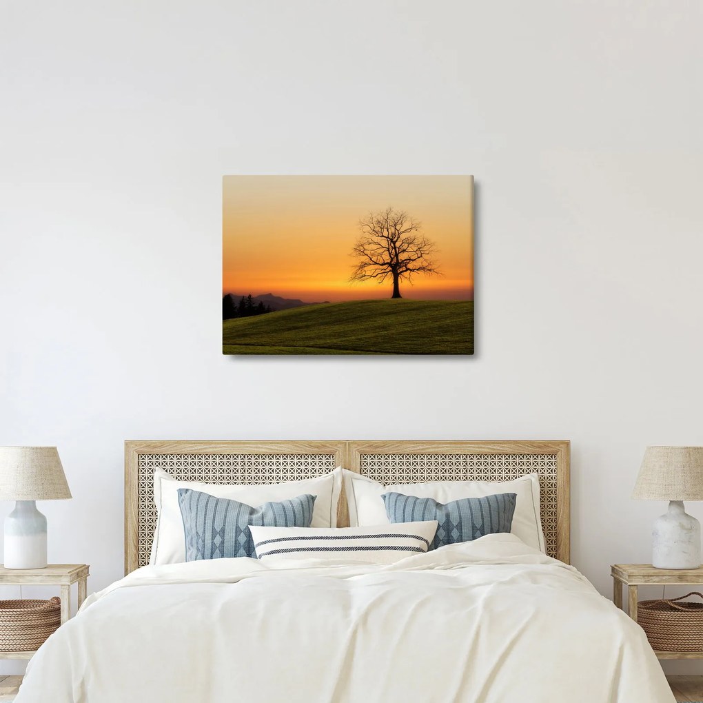 Naplemente a réten képe (70x50 cm)