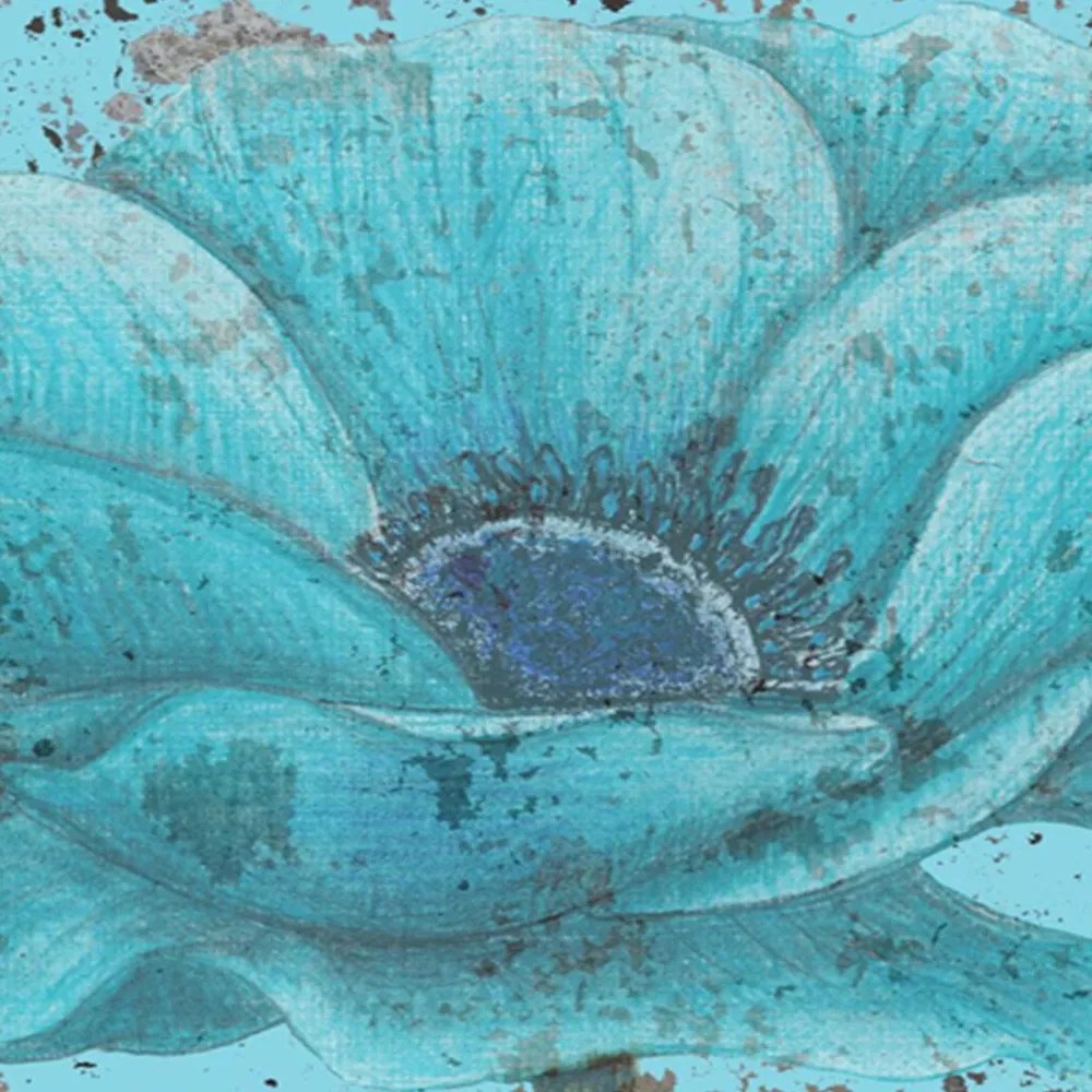 Gario Paraván A kék virág titka Méret: 180 x 170 cm, Kivitelezés: Klasszikus paraván