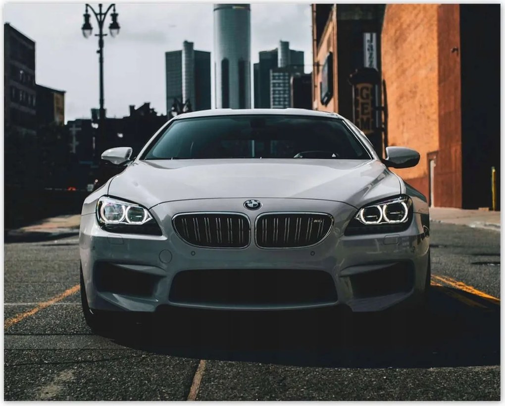 Poszterek 50x40 Fehér sport Bmw