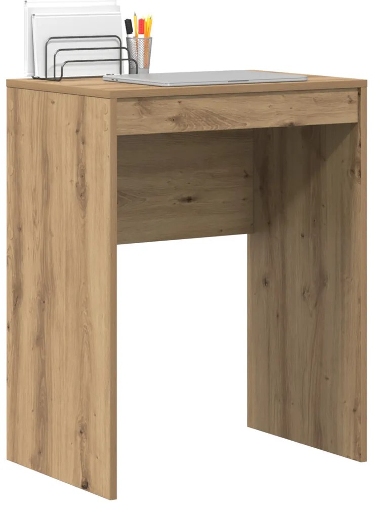 Íróasztal Művészi Tölgy Mérnöki Fa 60 x 40 x 76 cm Elegáns