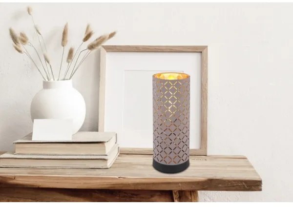 Globo 15584T1 - Asztali lámpa CINDY 1xE27/40W/230V