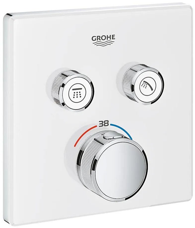 GROHE 29156LS0 -Termosztát falba süllyesztett beépítéshez GROHTHERM SMARTCONTROL fehér