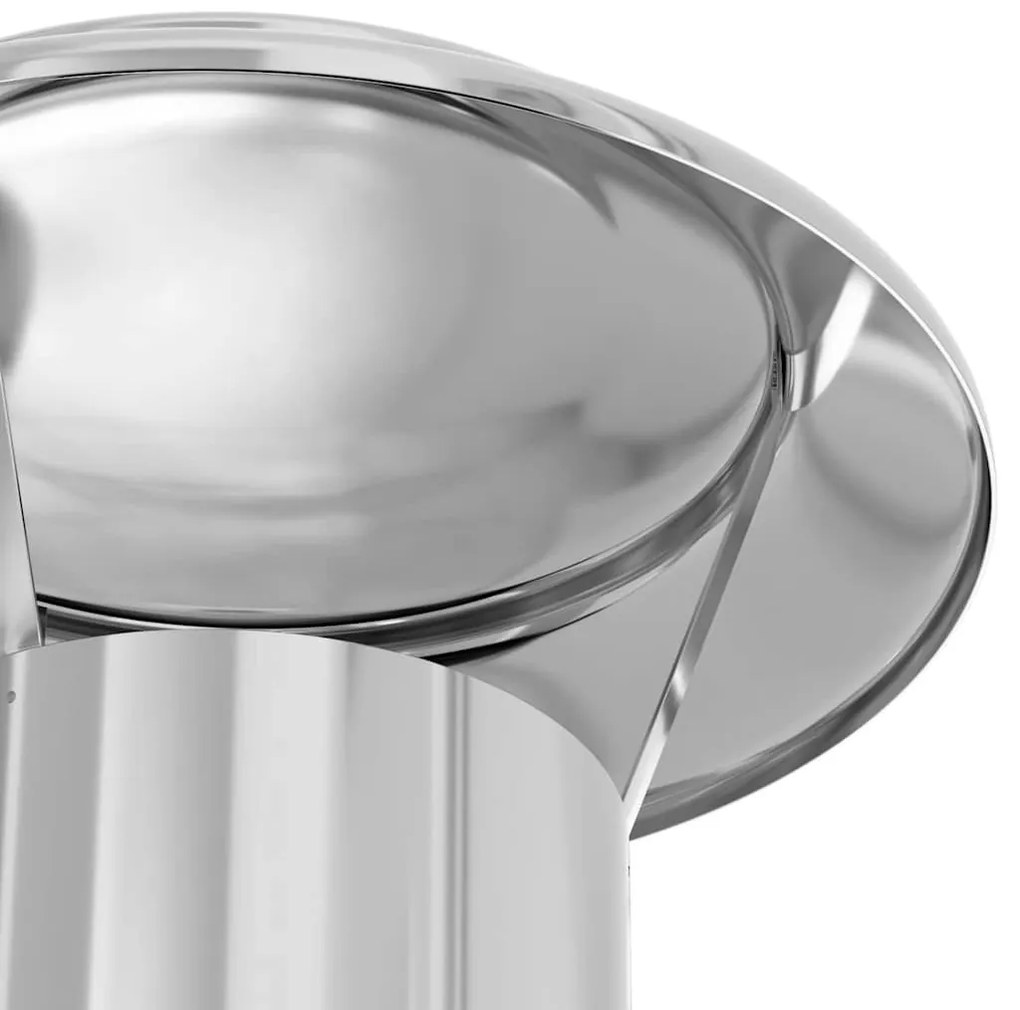 Kémény Kiterjesztés Ezüst 25 x 25 x 82 cm Rozsdamentes acél