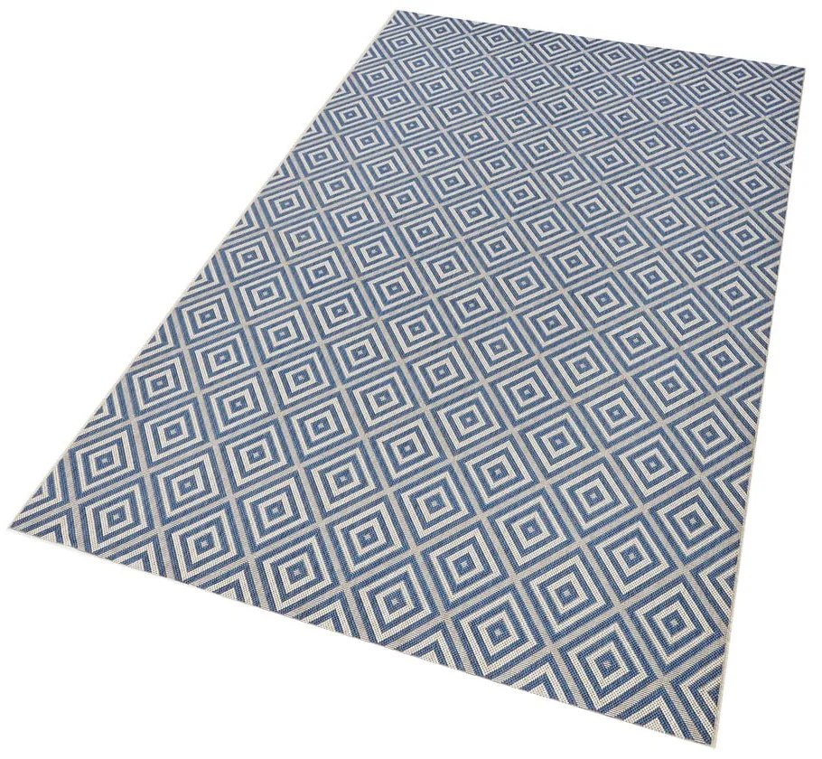 Karo kék kültéri szőnyeg, 160 x 230 cm - NORTHRUGS