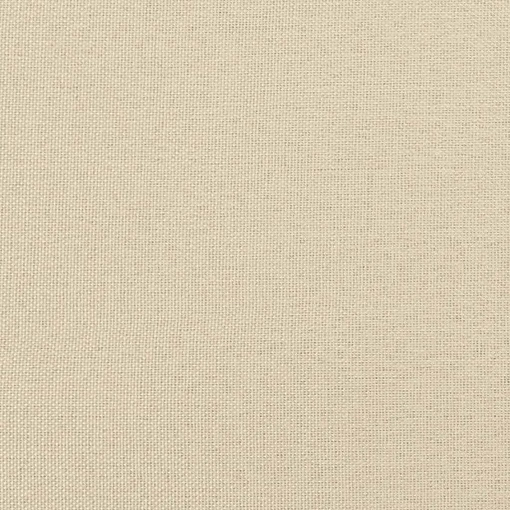 krémszínű szövet hintaszék 74 x 90 x 102 cm