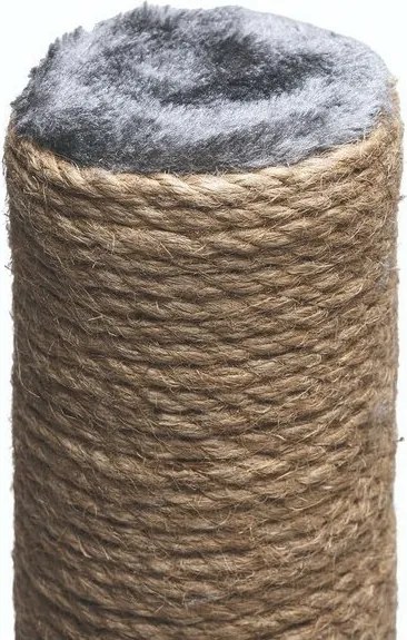 Beeztees Lesley kaparófa szürke, 35 x 35 x 60 cm