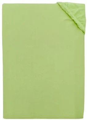 Ágynemű Jersey világoszöld TiaHome - 200x220cm