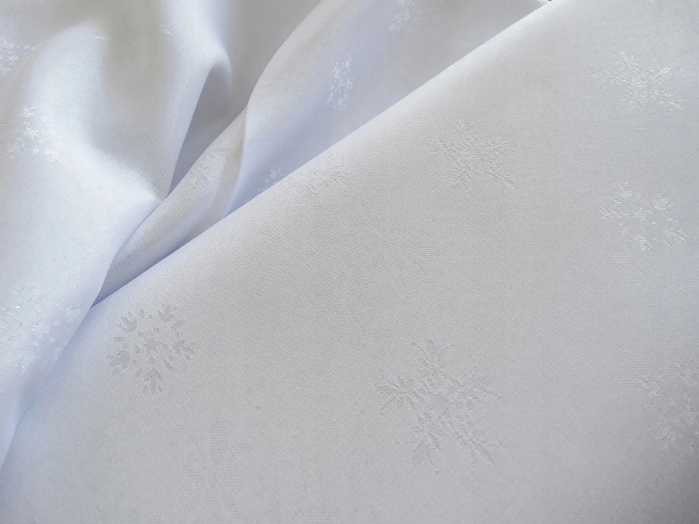 Mg Asztalterítő szövet Mintás ezüst cérna 13140 170cm 0,5m