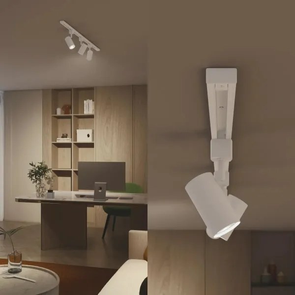 Philips-LED dimmelhető spotlámpa v l.sys. EASYLINK HUE 3xGU10/4,7W/230V 1m fehér