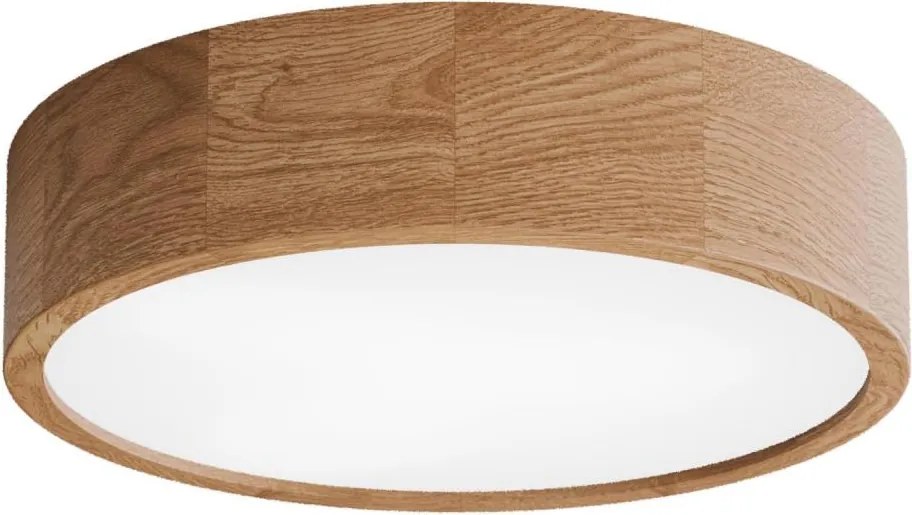 Mennyezeti lámpa érzékelővel CLEO, 3xE27/24W/230V, átmérő 37,5 cm, tölgy