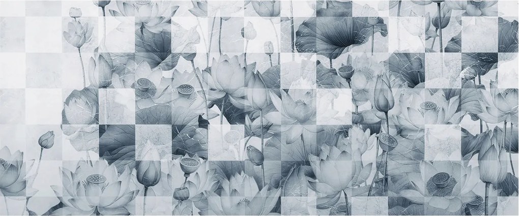 Fotótapéta Flizelin Hálószoba és Nappali tapéta Lótusz virágok 250x104