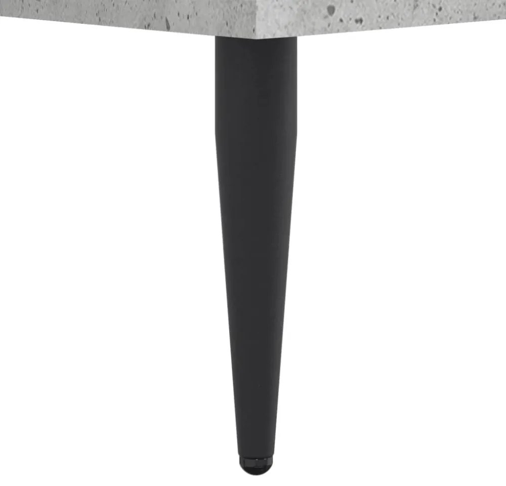 betonszürke szerelt fa cipőszekrény 60x35x105 cm