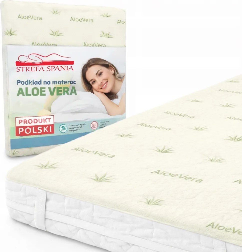 Matracvédő 140x200cm Antiallergén Aloe Verával Lengyel Alapozó