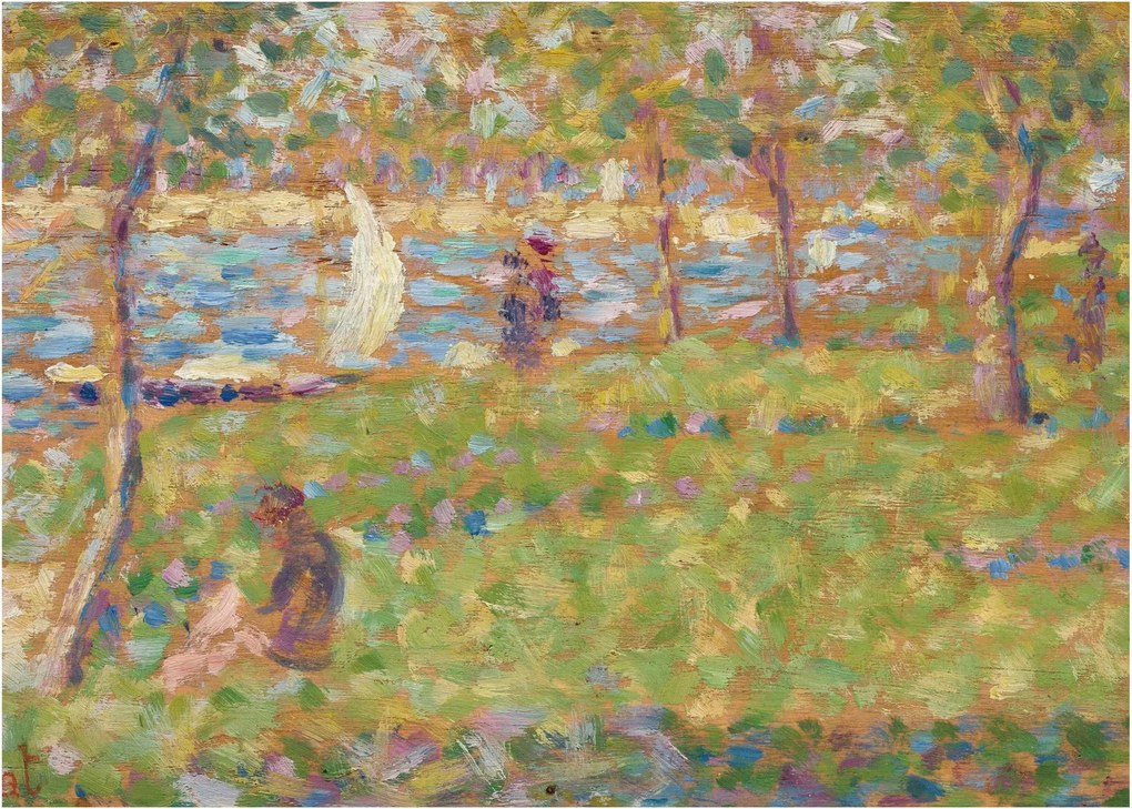 Kép - Georges Seurat, Study for "La Grande Jatte", reprodukciók (70x50 cm)