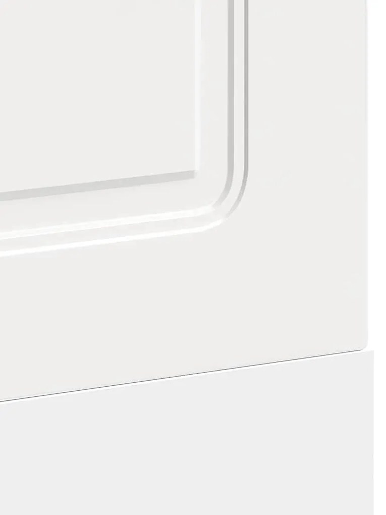 mosogatógép panel Kalmar magasfényű fehér 60x1,5x67 cm gépi fa