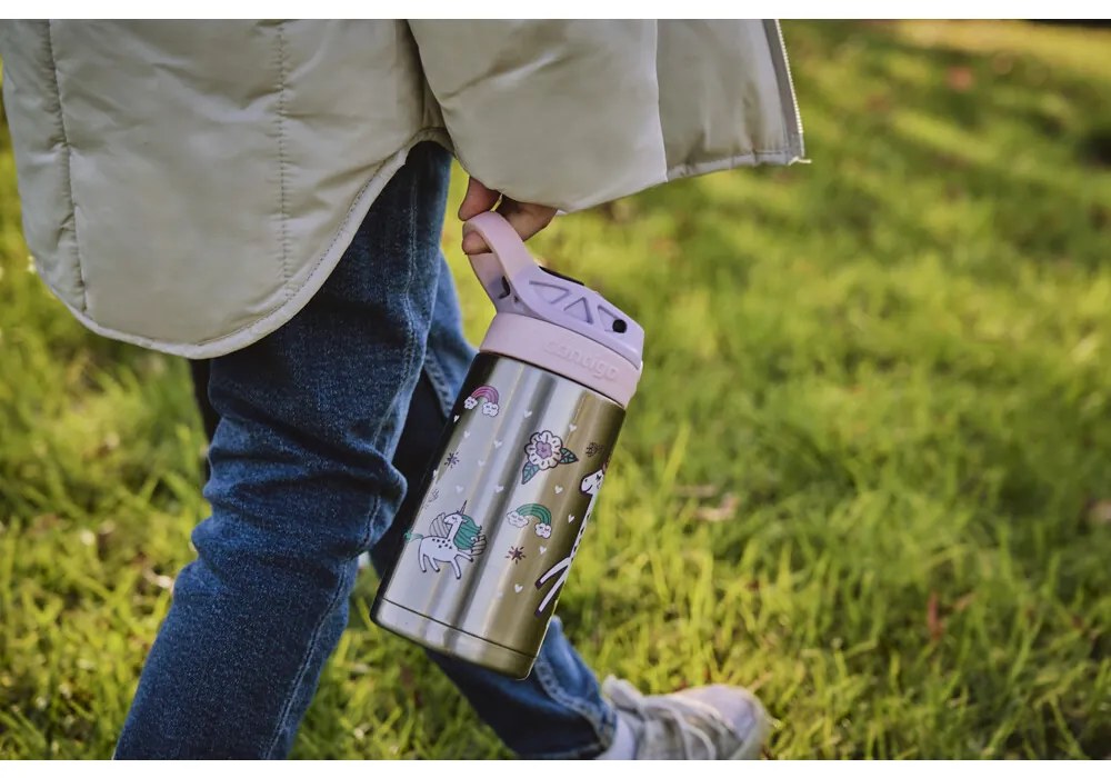 Contigo Gyermek hőálló palack Easy Clean 380 mlStrawberry Unicorn