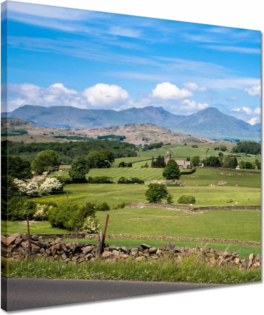 Vászonkép 40x40 Gyönyörű felhők