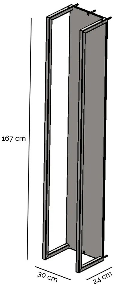 Tűzifatartó állvány Cubic – Spinder Design