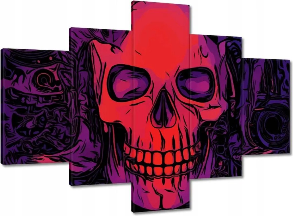 Vászonkép 100x70 Koponya Halál Csontváz