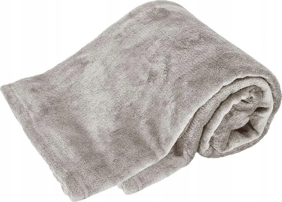 Arôme Home Mikroflanel takaró, barna-szürke