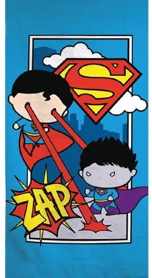 Superman Laser fürdőlepedő, strand törölköző 70x140cm