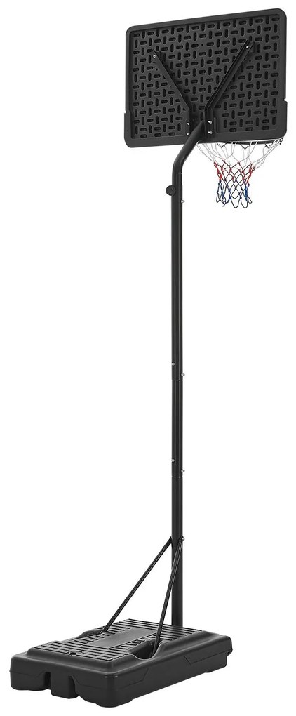 Juskys Kosárlabdapalánk kerekekkel - 255-305 cm