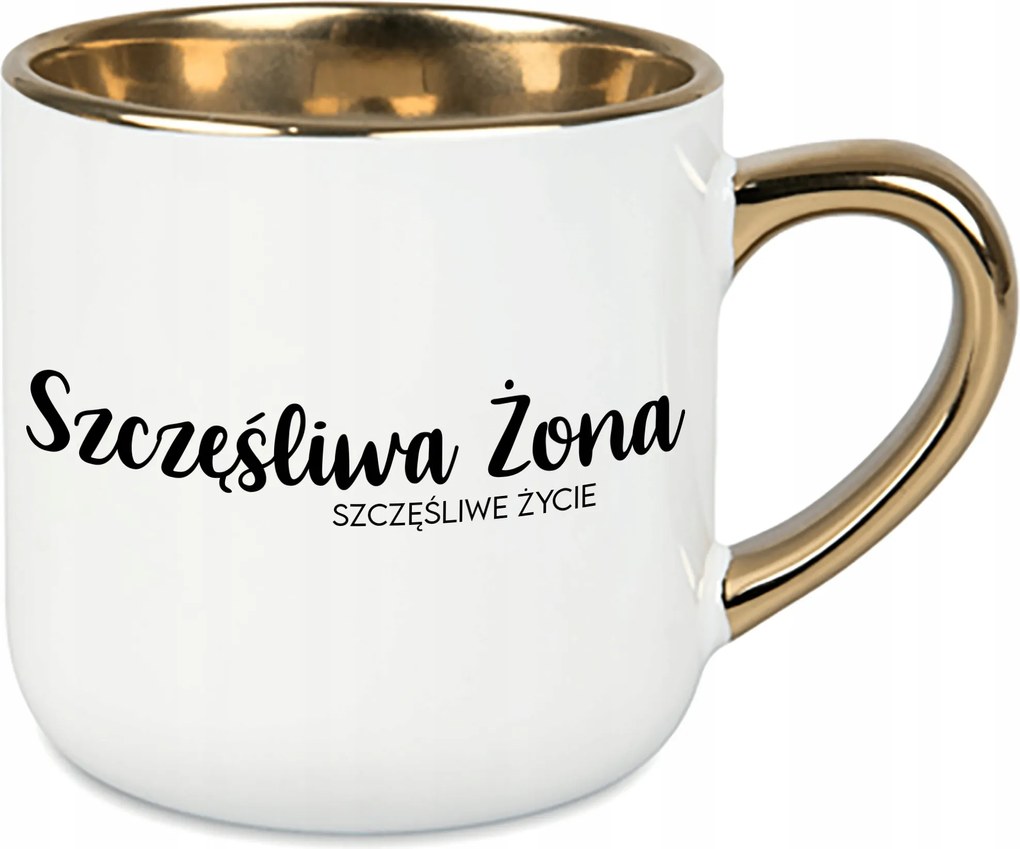 Bögre Nagy Fehér Boldog Feleség Ajándék Feleség Férj Pár Házasság