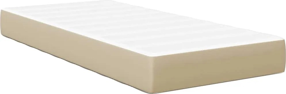 vidaXL Ágy Matrac matracmal Zsálya 90 x 200 cm szövet