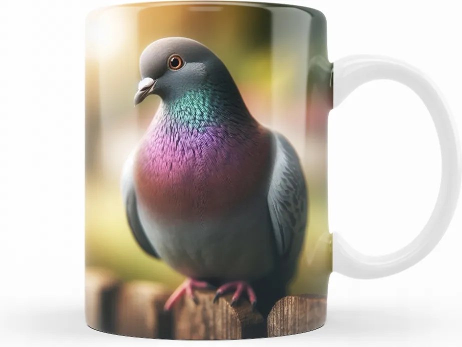 Galambos Bögre Galamb születésnapra 330 ml-es bögre ajándék bögre