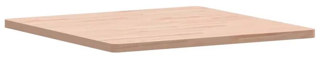 vidaXL tömör bükkfa négyzet alakú asztallap 70 x 70 x 2,5 cm