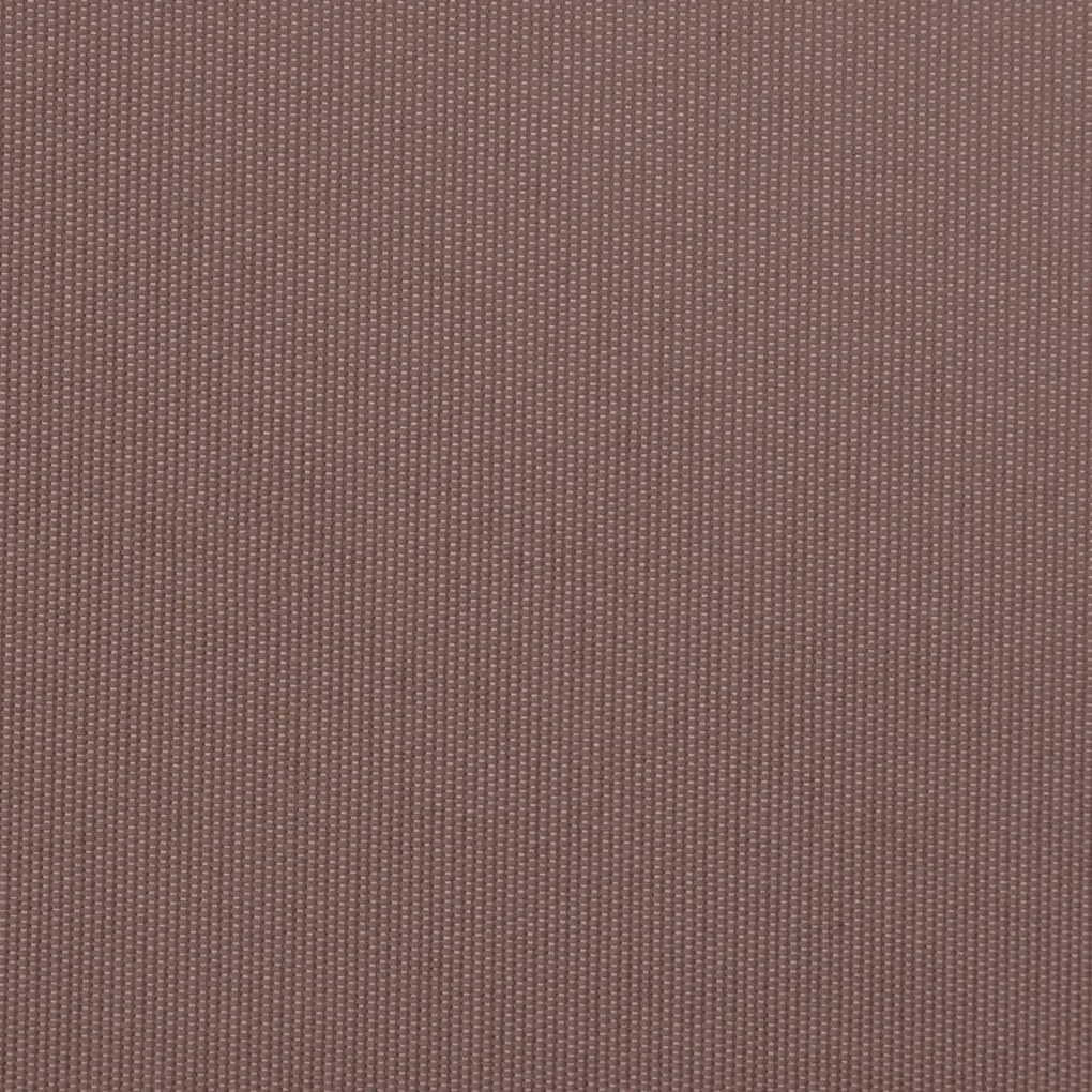 barna kézzel kihúzható LED-es napellenző 400 x 300 cm