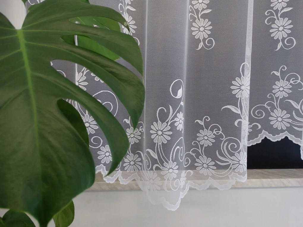 Mg Függöny fehér 360311 Hullám 160cm 1db -hullám szélesség 135cm