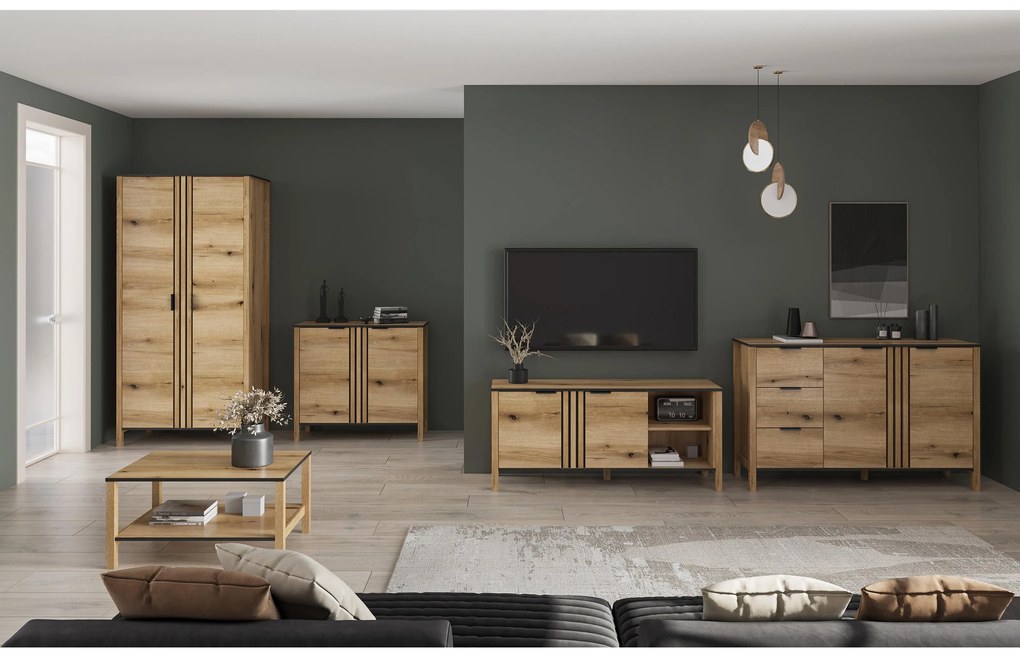Vitrin Hemos 2 (evoke tölgy) . Akció -15%. 1116847