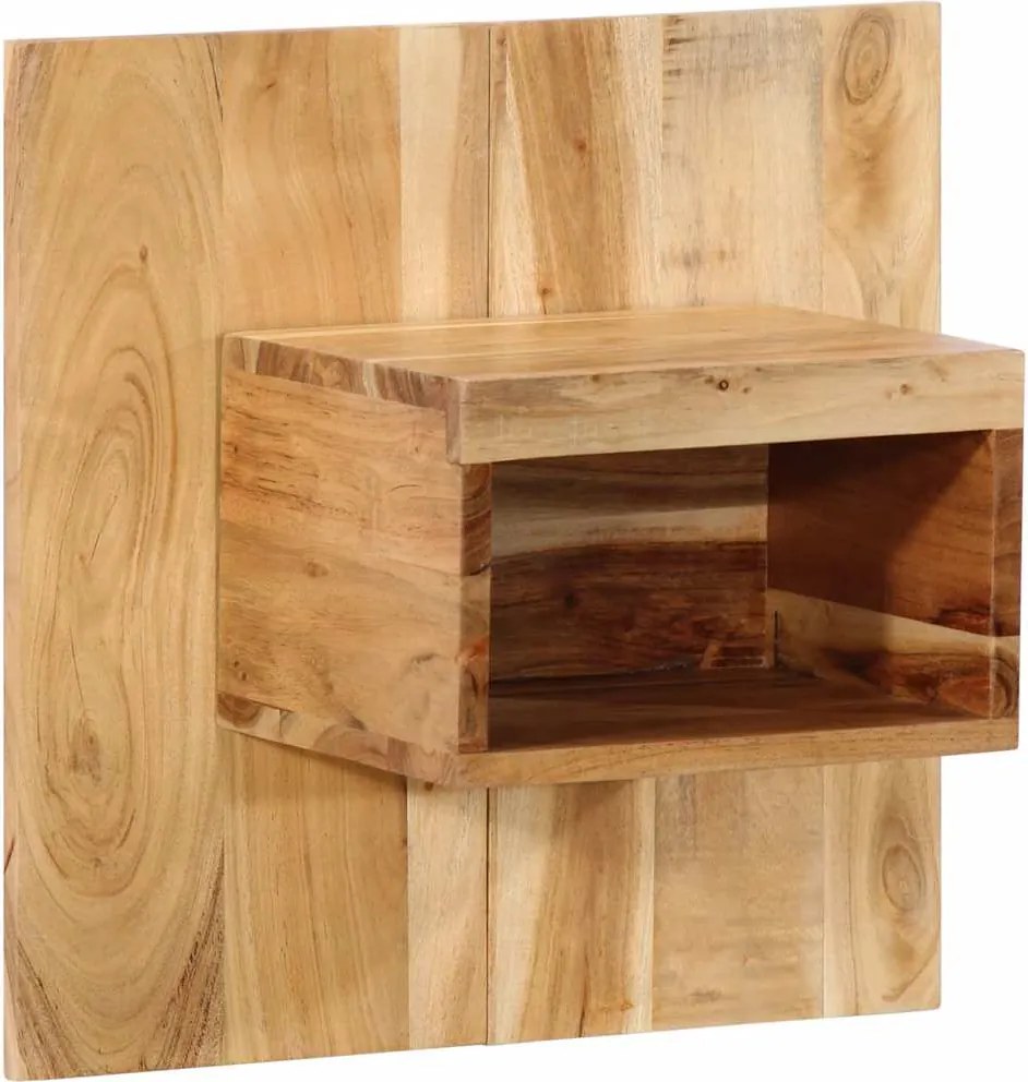 vidaXL Éjjeli szekrény 50x27x50 cm tömör akácfa