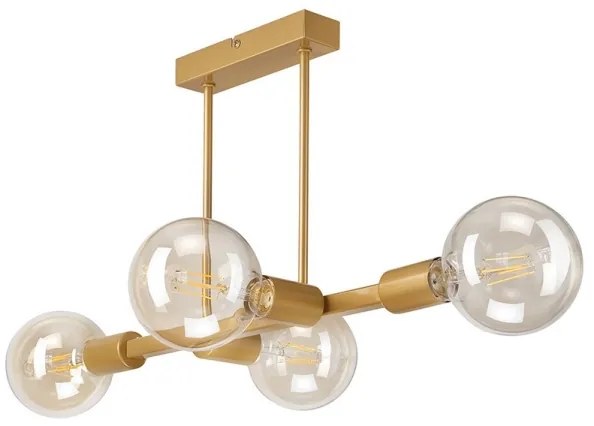 ASTRID mennyezeti lámpa 4xE27/60W/230V arany színben